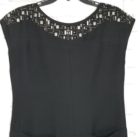 Ann Klein Embellished black dress - Picture 8 of 14
